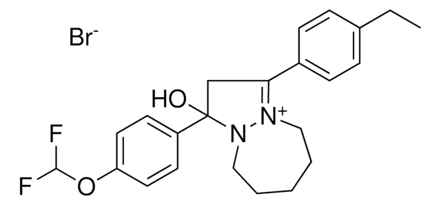 1-[4-(DIFLUOROMETHOXY)PHENYL]-3-(4-ETHYLPHENYL)-1-HYDROXY-1H,2H,5H,6H,7H,8H,9H-PYRAZOLO[1,2-A][1,2]DIAZEPIN-4-IUM BROMIDE AldrichCPR