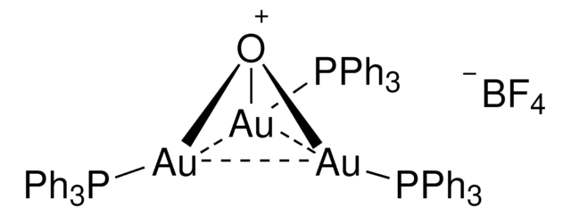 Tris(triphenylphosphinegold)oxonium tetrafluoroborate