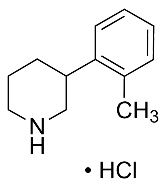 3-(2-Methylphenyl)piperidine hydrochloride AldrichCPR