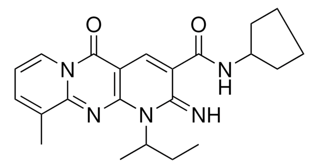 1-SEC-BUTYL-N-CYCLOPENTYL-2-IMINO-10-METHYL-5-OXO-1,5-DIHYDRO-2H-DIPYRIDO[1,2-A:2,3-D]PYRIMIDINE-3-CARBOXAMIDE AldrichCPR