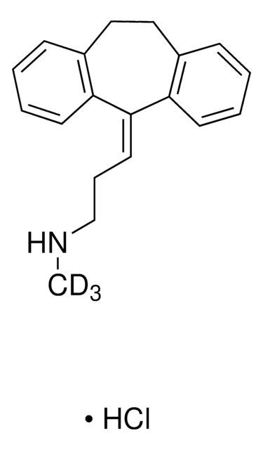 Nortriptyline-D3 hydrochloride solution 1.0&#160;mg/mL in methanol (as free base), ampule of 1&#160;mL, certified reference material, Cerilliant&#174;