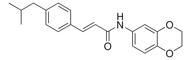 N-(2,3-DIHYDRO-BENZO(1,4)DIOXIN-6-YL)-3-(4-ISOBUTYL-PHENYL)-ACRYLAMIDE AldrichCPR