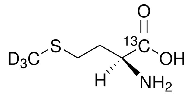 L-甲硫氨酸-羧基-13C,甲基-d3 endotoxin tested, 99 atom % 13C, 98 atom % D