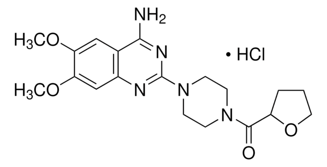 特拉唑嗪 盐酸盐 &#8805;98% (TLC), powder