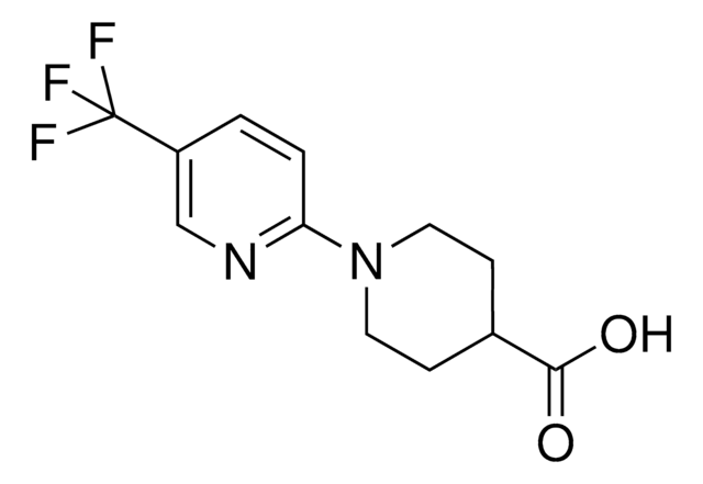 1-[5-(Trifluoromethyl)-2-pyridinyl]-4-piperidinecarboxylic acid AldrichCPR