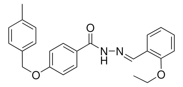 N'-(2-ETHOXYBENZYLIDENE)-4-((4-METHYLBENZYL)OXY)BENZOHYDRAZIDE AldrichCPR