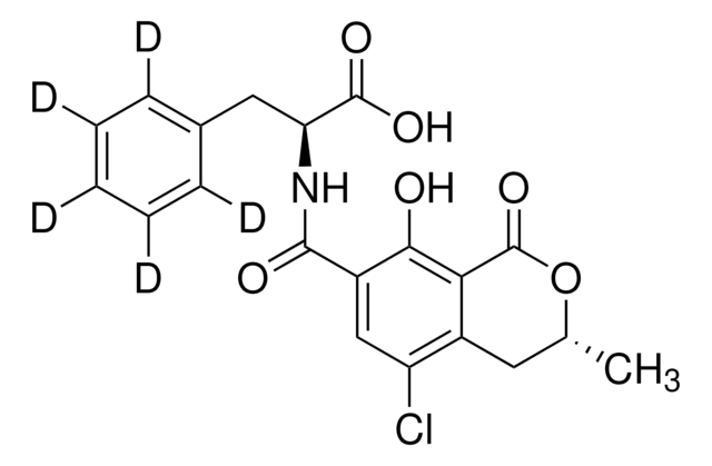 Ochratoxin A-d5 solution 10&#160;&#956;g/mL in acetonitrile, analytical standard