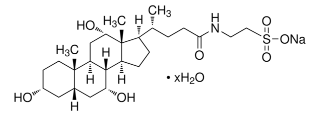 Sodium taurocholate hydrate &#8805;97.0% (TLC)