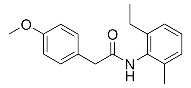 N-(2-ETHYL-6-METHYL-PHENYL)-2-(4-METHOXY-PHENYL)-ACETAMIDE AldrichCPR