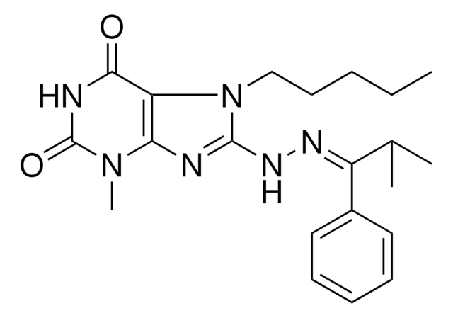 3-ME-8-[N'-(2-ME-1-PH-PROPYLIDENE)-HYDRAZINO]-7-PENTYL-3,7-2H-PURINE-2,6-DIONE AldrichCPR