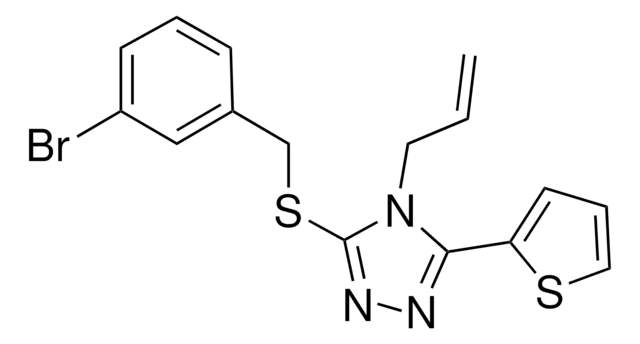 4-ALLYL-3-((3-BROMOBENZYL)THIO)-5-(2-THIENYL)-4H-1,2,4-TRIAZOLE AldrichCPR