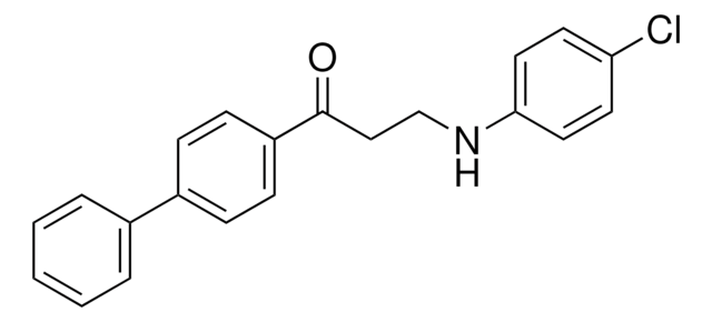 1-(1,1'-BIPHENYL)-4-YL-3-(4-CHLOROANILINO)-1-PROPANONE AldrichCPR