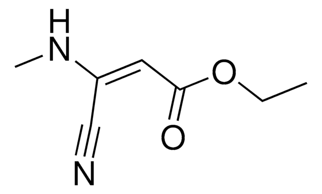 ethyl (2E)-3-cyano-3-(methylamino)-2-propenoate AldrichCPR