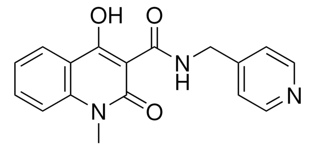 4-HO-1-ME-2-OXO-1,2-2H-QUINOLINE-3-CARBOXYLIC ACID (PYRIDIN-4-YLMETHYL)-AMIDE AldrichCPR