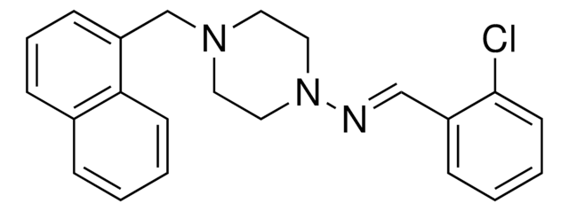 N-(2-CHLOROBENZYLIDENE)-4-(1-NAPHTHYLMETHYL)-1-PIPERAZINAMINE AldrichCPR