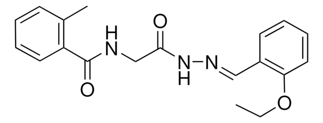 N-(2-(2-(2-ETHOXYBENZYLIDENE)HYDRAZINO)-2-OXOETHYL)-2-METHYLBENZAMIDE AldrichCPR