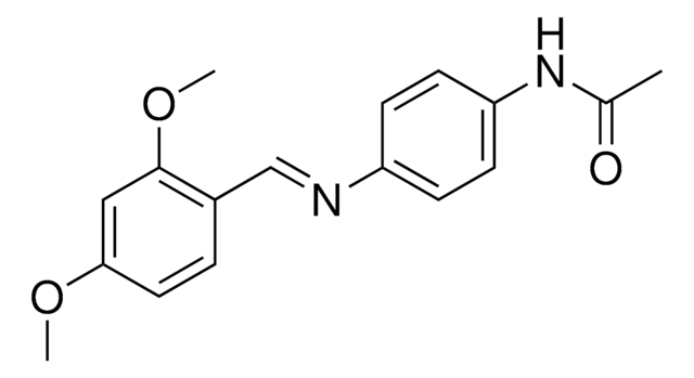 N-(4-((2,4-DIMETHOXY-BENZYLIDENE)-AMINO)-PHENYL)-ACETAMIDE AldrichCPR