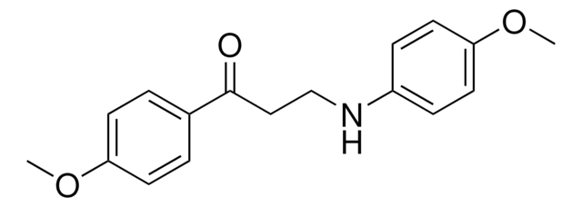 3-(4-METHOXYANILINO)-1-(4-METHOXYPHENYL)-1-PROPANONE AldrichCPR