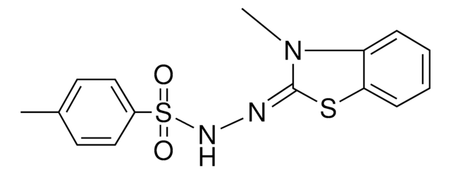 P-TOLUENESULFONIC (3-METHYL-2-BENZOTHIAZOLINYLIDENE)HYDRAZIDE AldrichCPR