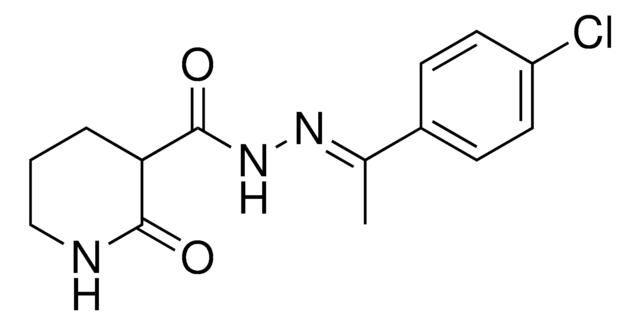 N'-[1-(4-CHLOROPHENYL)ETHYLIDENE]-2-OXO-3-PIPERIDINECARBOHYDRAZIDE AldrichCPR