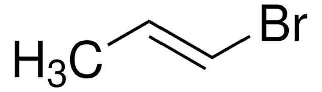 trans-1-Bromo-1-propene contains copper as stabilizer, 99%