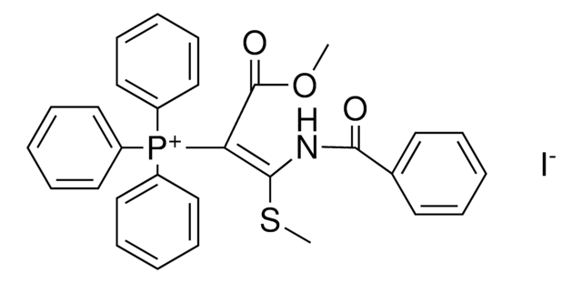 (2-BENZOYLAMINO-1-MEO-CARBONYL-2-METHYLSULFANYL-VINYL)-TRIPHENYL-PHOSPHONIUM, I AldrichCPR