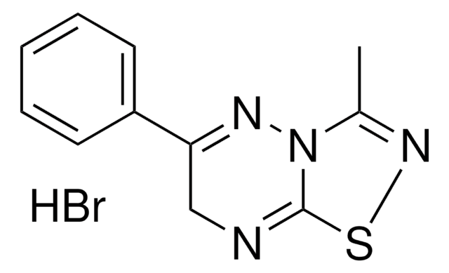 3-METHYL-6-PHENYL-7H-(1,2,4)THIADIAZOLO(4,5-B)(1,2,4)TRIAZINE HYDROBROMIDE AldrichCPR