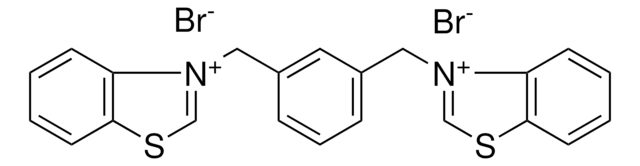 3-[3-(1,3-BENZOTHIAZOL-3-IUM-3-YLMETHYL)BENZYL]-1,3-BENZOTHIAZOL-3-IUM DIBROMIDE AldrichCPR