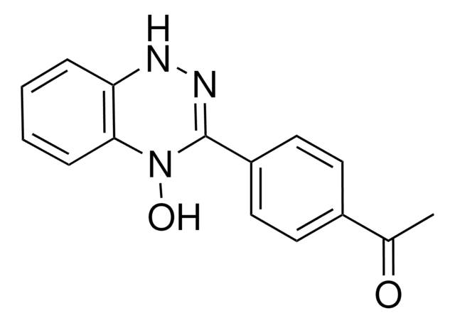 1-(4-(4-HYDROXY-1,4-DIHYDRO-1,2,4-BENZOTRIAZIN-3-YL)PHENYL)ETHANONE AldrichCPR