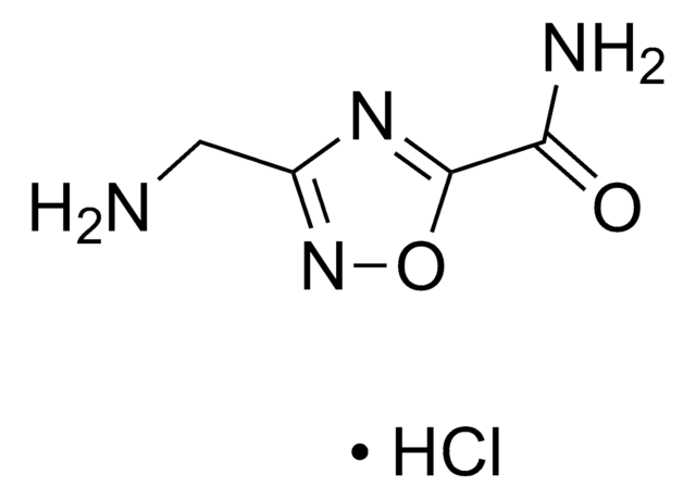 3-(Aminomethyl)-1,2,4-oxadiazole-5-carboxamide hydrochloride AldrichCPR