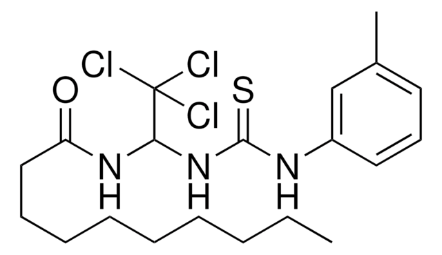 DECANOIC ACID (2,2,2-TRICHLORO-1-(3-M-TOLYL-THIOUREIDO)-ETHYL)-AMIDE AldrichCPR