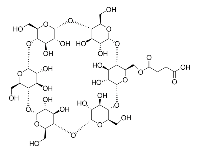 Succinyl-&#945;-cyclodextrin solid