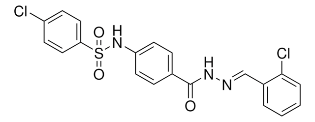 4-CL-N-(4-((2-(2-CHLOROBENZYLIDENE)HYDRAZINO)CARBONYL)PHENYL)BENZENESULFONAMIDE AldrichCPR