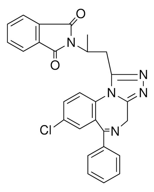 2-[2-(8-chloro-6-phenyl-4H-[1,2,4]triazolo[4,3-a][1,4]benzodiazepin-1-yl)-1-methylethyl]-1H-isoindole-1,3(2H)-dione AldrichCPR