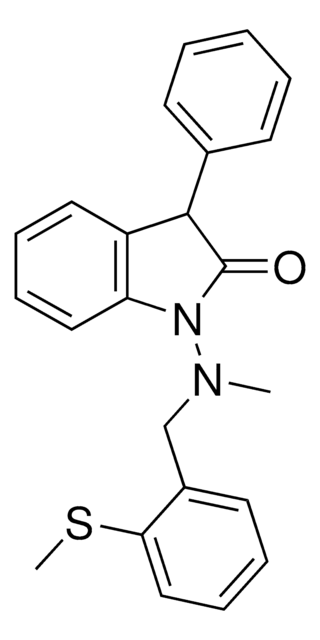1-[Methyl[2-(methylsulfanyl)benzyl]amino]-3-phenyl-1,3-dihydro-2H-indol-2-one AldrichCPR