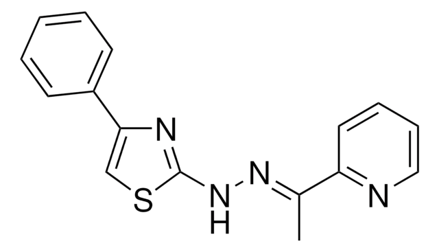 1-(2-PYRIDINYL)ETHANONE (4-PHENYL-1,3-THIAZOL-2-YL)HYDRAZONE AldrichCPR