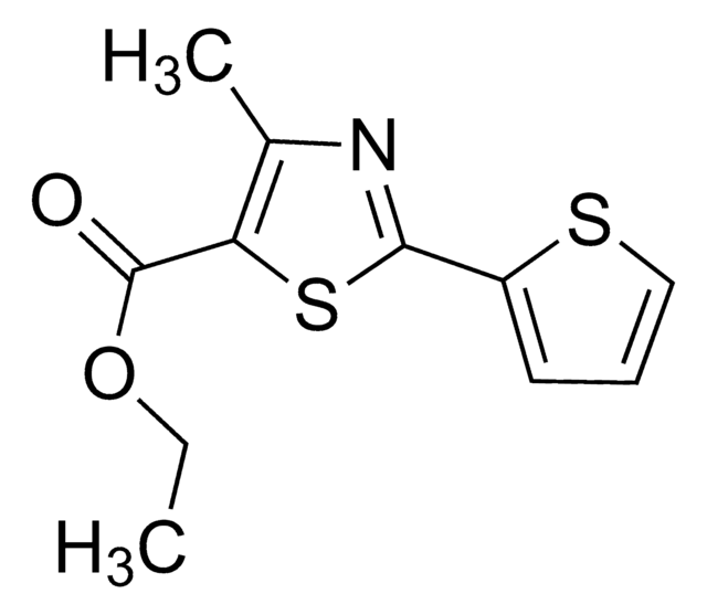 Ethyl 4-methyl-2-(2-thienyl)-thiazole-5-carboxylate 97%, AldrichCPR