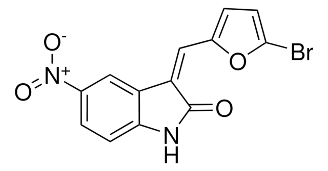 3-((5-BROMO-2-FURYL)METHYLENE)-5-NITRO-1,3-DIHYDRO-2H-INDOL-2-ONE AldrichCPR