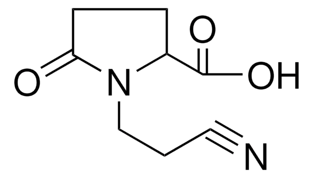 1-(2-CYANO-ETHYL)-5-OXO-PYRROLIDINE-2-CARBOXYLIC ACID AldrichCPR