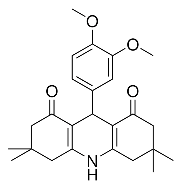 9-(3,4-DIMETHOXYPHENYL)-3,3,6,6-TETRAMETHYL-3,4,6,7,9,10-HEXAHYDRO-1,8(2H,5H)-ACRIDINEDIONE AldrichCPR