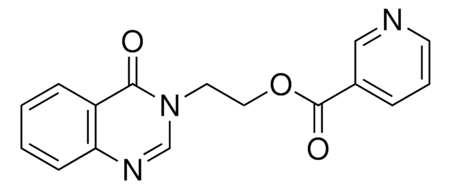 2-(4-OXO-3(4H)-QUINAZOLINYL)ETHYL NICOTINATE AldrichCPR