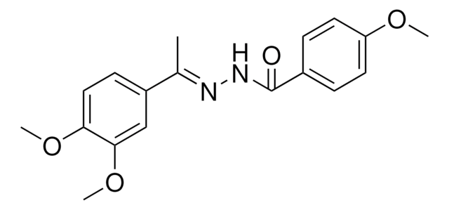4-METHOXY-BENZOIC ACID (1-(3,4-DIMETHOXY-PHENYL)-ETHYLIDENE)-HYDRAZIDE AldrichCPR