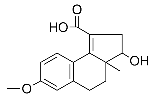 3-hydroxy-7-methoxy-3a-methyl-3,3a,4,5-tetrahydro-2H-cyclopenta[a]naphthalene-1-carboxylic acid AldrichCPR