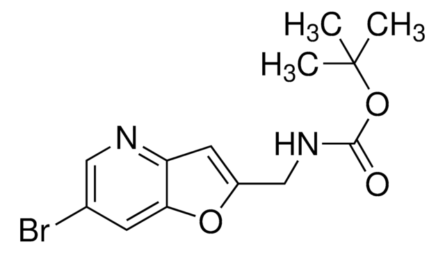 tert-Butyl (6-bromofuro[3,2-b]pyridin-2-yl)methylcarbamate AldrichCPR