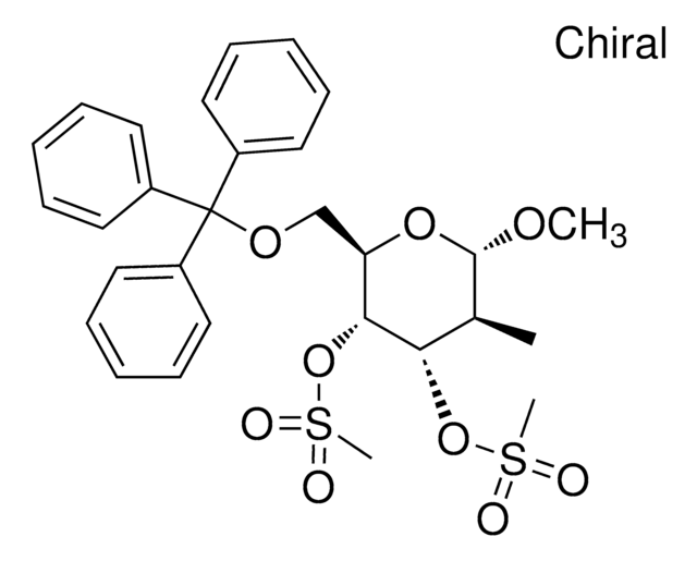 METHYL 2-DEOXY-2-METHYL-3,4-BIS-O-(METHYLSULFONYL)-6-O-TRITYL-ALPHA-D-ALTROPYRANOSIDE AldrichCPR