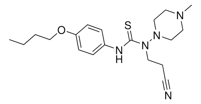 N&#8242;-(4-Butoxyphenyl)-n-(2-cyanoethyl)-n-(4-methyl-1-piperazinyl)thiourea AldrichCPR