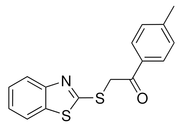 2-(1,3-BENZOTHIAZOL-2-YLTHIO)-1-(4-METHYLPHENYL)ETHANONE AldrichCPR