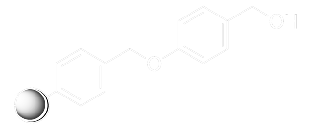 4-Benzyloxybenzyl alcohol, polymer-bound 100-200&#160;mesh, extent of labeling: 1.5-2.0&#160;mmol/g OH loading, 1&#160;% cross-linked with divinylbenzene