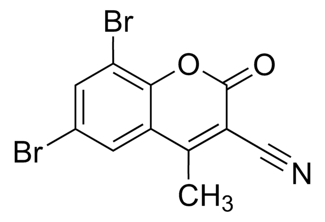 3-Cyano-6,8-dibromo-4-methylcoumarin AldrichCPR