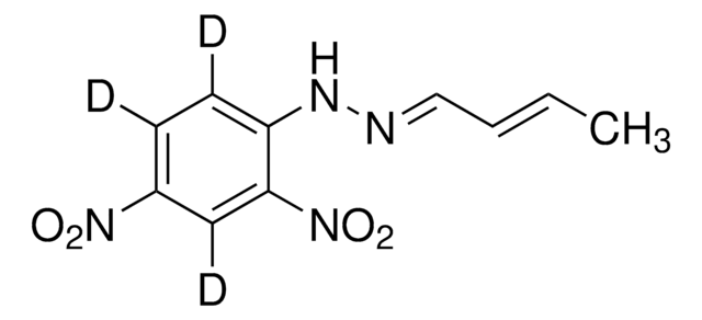 Crotonaldehyde 2,4-dinitrophenylhydrazone-3,5,6-d3 &#8805;99 atom % D, &#8805;98% (CP)